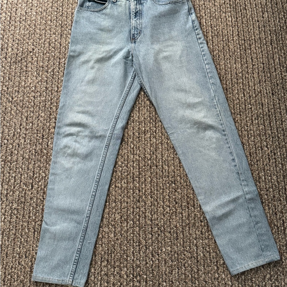 Guess Light Blue Straight Leg Vintage 80’s! Style 1050 LG, Size 30